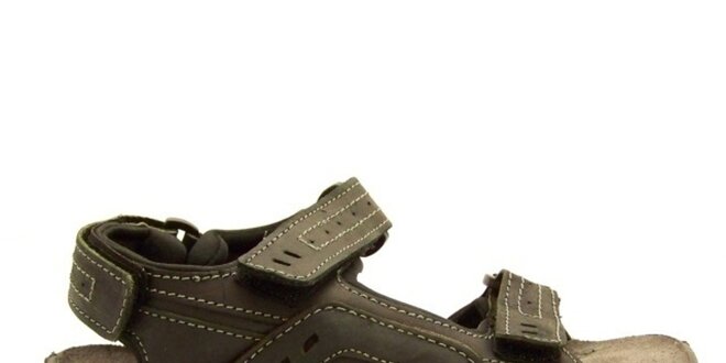 Pánské černé trekové sandály Numero Uno