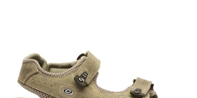Pánské šedobéžové trekové sandály Numero Uno
