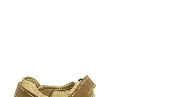 Dámské béžovo-hnědé trekové sandály Numero Uno