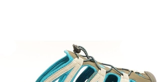 Pánské modro-šedé nazouvací sandály Numero Uno