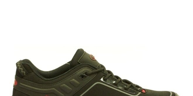 Pánské černo-červené trekové boty Numero Uno