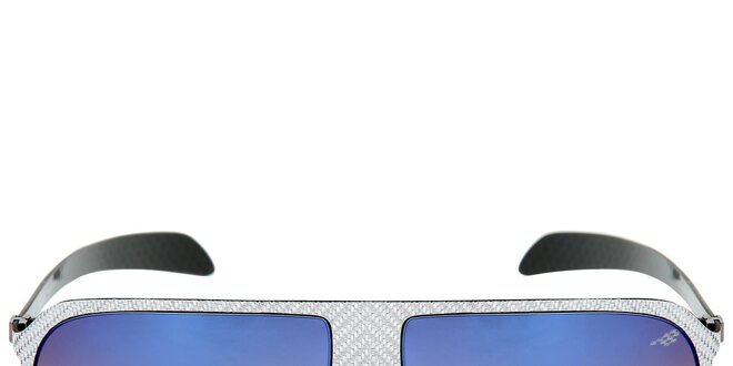 Kovové sluneční brýle s modrými gradientními sklíčky Red Bull