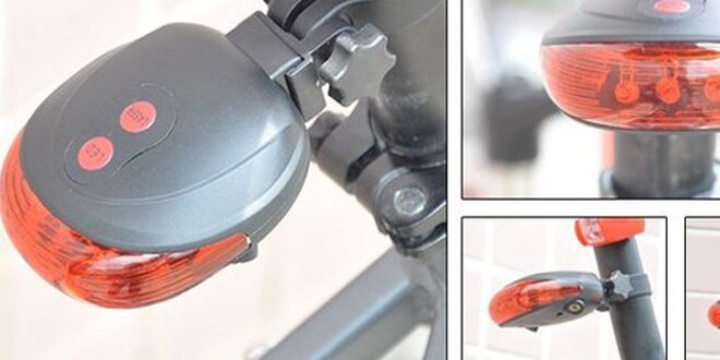 Laserové a LED světlo pro vaše kolo nebo motorku včetně dopravy