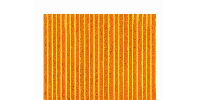 Koupelnová předložka DIZZY orange 60 x 90 cm