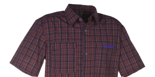 Pánská košile s kostkovaným vzorem Kilpi