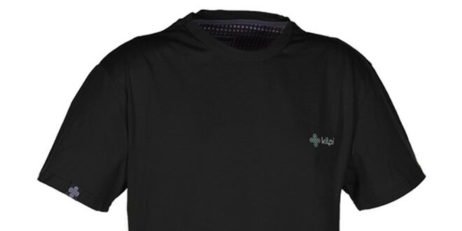 Pánské černé triko s krátkým rukávem Kilpi