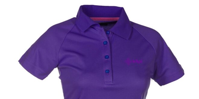 Dámské fialové technické polo tričko Kilpi