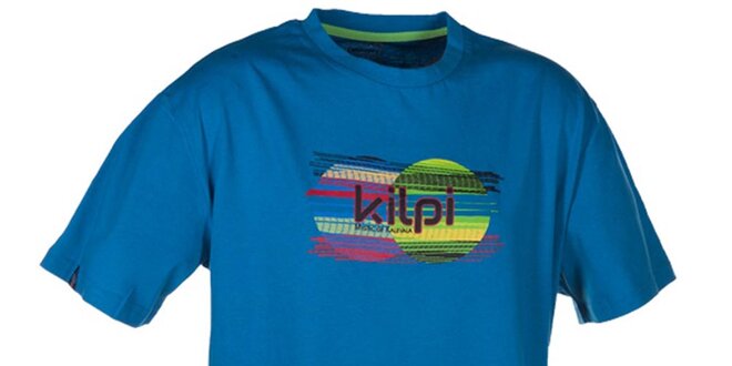 Pánské modré tričko s obrázkem Kilpi