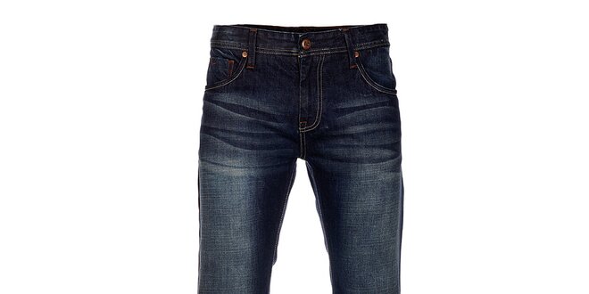 Pánské tmavě modré džíny Exe Jeans