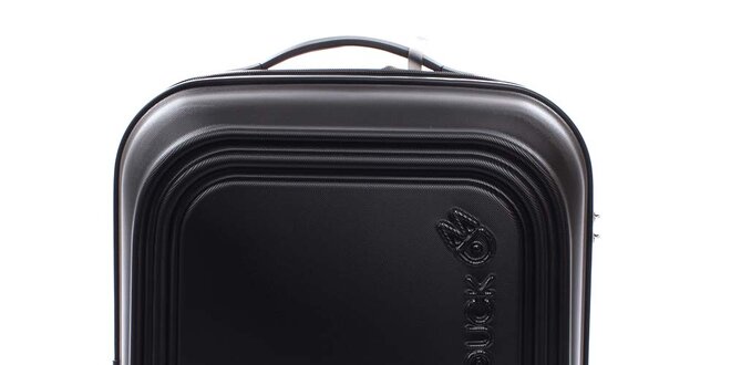 Černý cestovní kufr s TSA zámkem Mandarina Duck