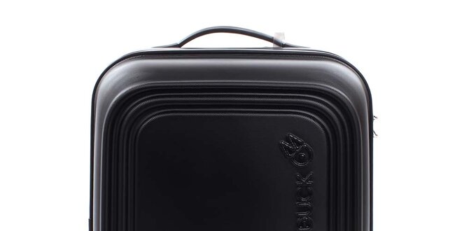 Černý cestovní kufr na kolečkách Mandarina Duck