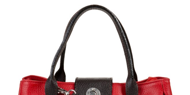 Dámská malá červeno-černá kabelka Giulia