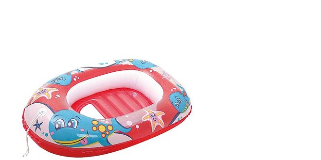 Bestway nafukovací dětský člun mořský design, 2 barvy, 40"x27"