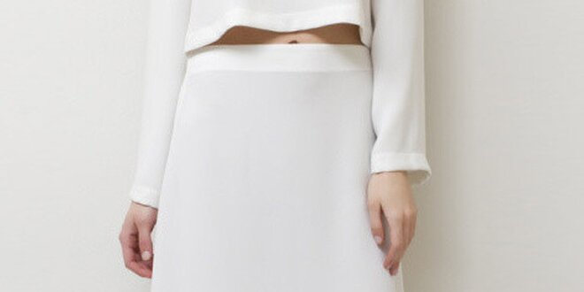 Dámská bílá sukně Mija
