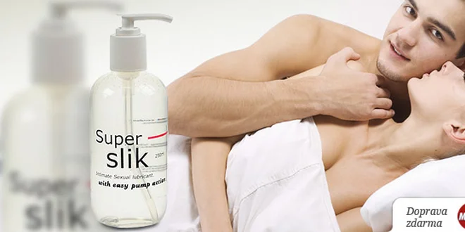 Lubrikační gel Super slik