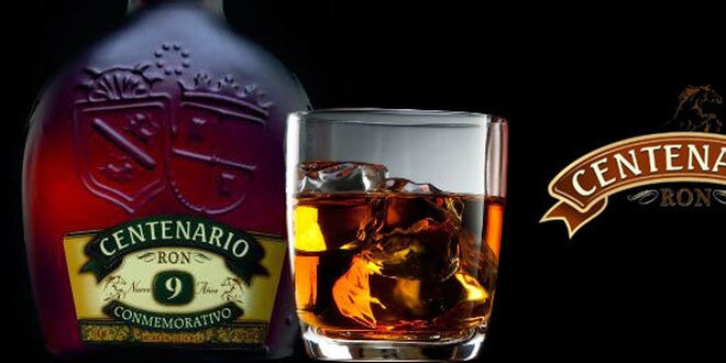 Lahev špičkového 9letého třtinového rumu Centenario