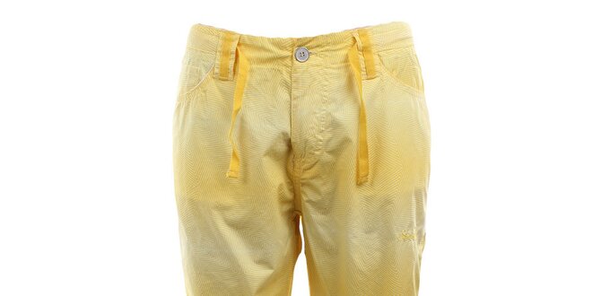Dámské žluté capri kalhoty Authority