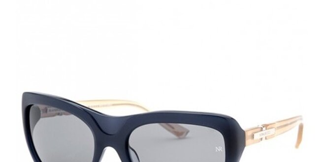Dámské tmavě modré sluneční brýle s kontrastními stranicemi Nina Ricci