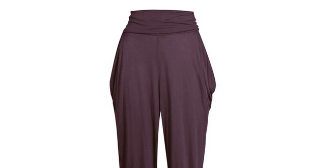 Dámské fialové harémové kalhoty Isabi