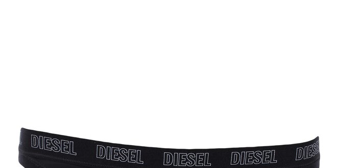 Dámská černá tanga Diesel