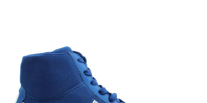 Pánské modré kotníčkové boty Puma