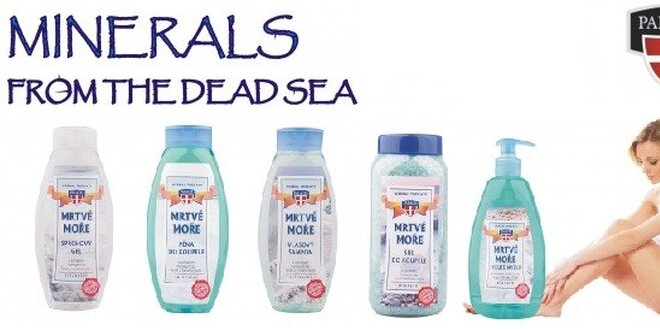 Mrtvé moře WELLNESS balíček﻿ 5 přírodních produktů