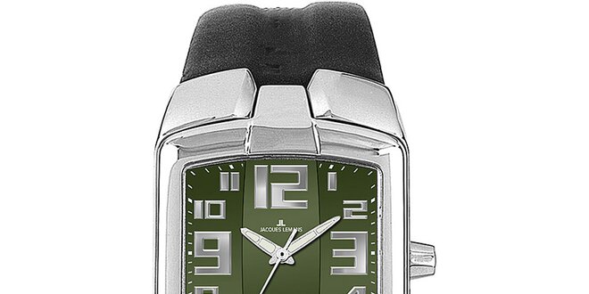 Pánské hodinky se zeleným ciferníkem Jacques Lemans