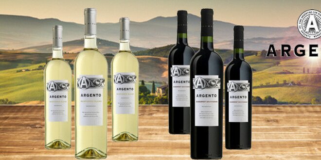 6 výborných vín z argentinského vinařství Argento