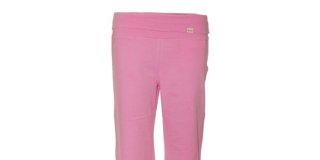 Dámské tepláky YU Feelwear ve světle růžové barvě