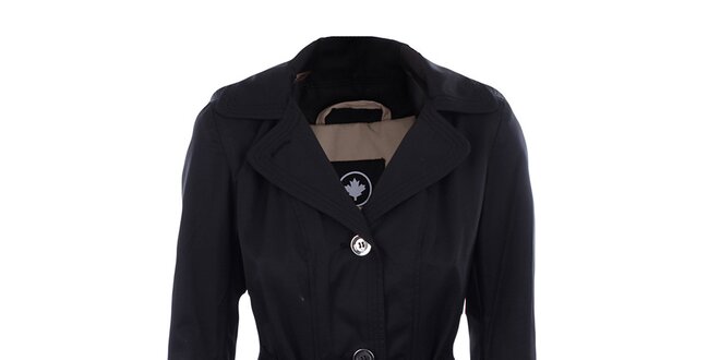 Dámský černý jednořadý kabátek Halifax