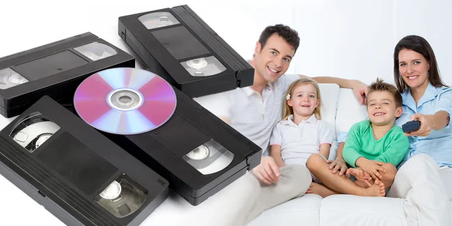 Převod záznamu z videokazety na DVD