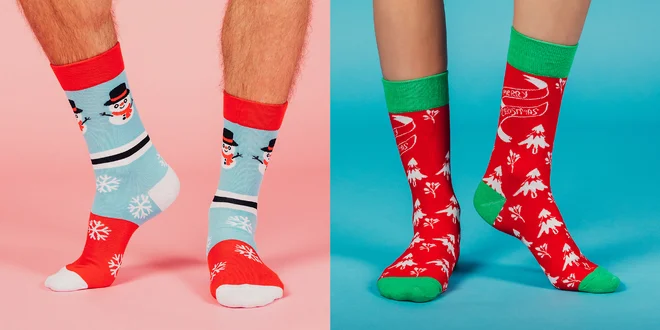 Veselé designové ponožky LØVE+FUN SOCKS