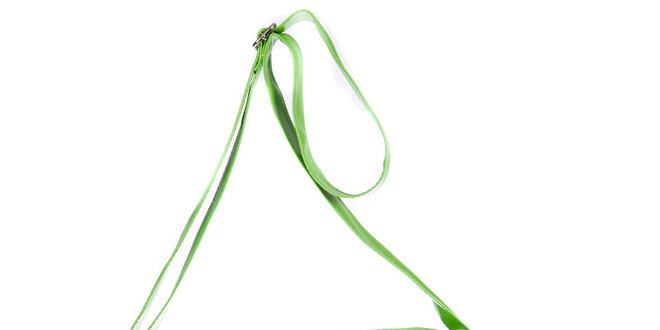 Retro třpytivá fialovo-zelená kabela Gola
