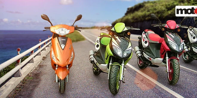 Městské skútry Motoscoot za skvělou cenu