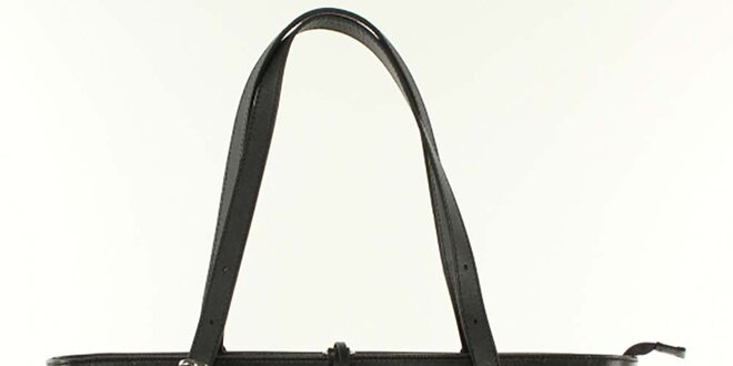 Dámská černá kabelka s nastavitelnými poutky Pierre Cardin
