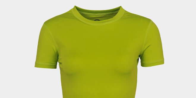 Dámské světle zelené tričko s krátkým rukávem Sweep