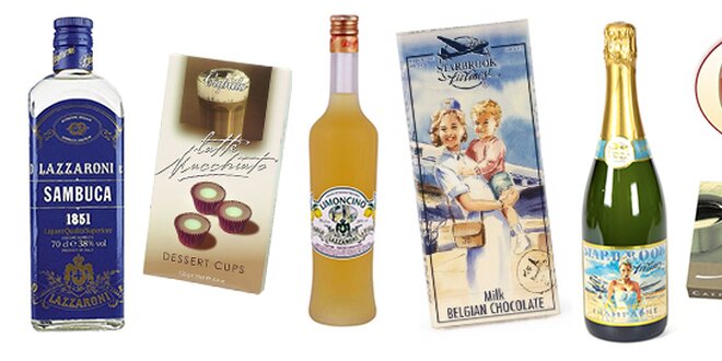 Luxusní italské alkoholové balíčky od Cipollini Delikatessen