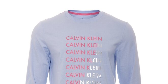 Pánské triko Calvin Klein ve světle modré barvě