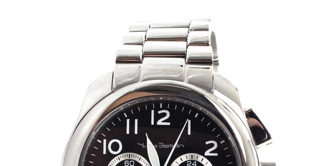 Pánské ocelové hodinky s chronografem a datumovkou Yves Bertelin