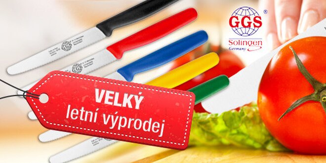 Extra ostré nože GGS Solingen nejen zeleninu