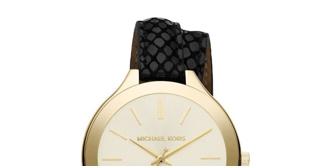 Dámské minimalistické hodinky s originálním páskem Michael Kors