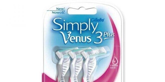 Venus3 Simply Plus 3ks jednorázová holítka