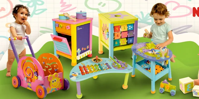 30% sleva na originální dřevěné hračky Boikido