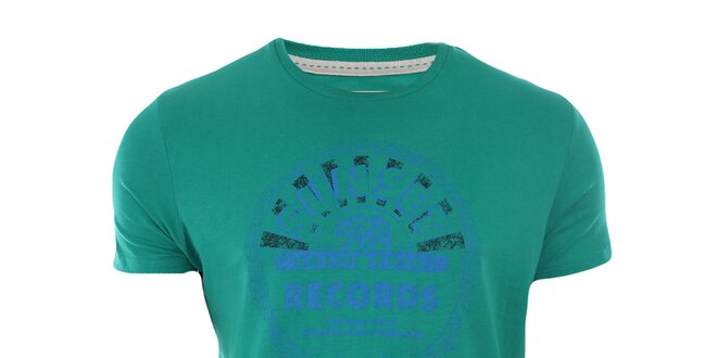 Pánské zelené tričko s krátkým rukávem Timeout