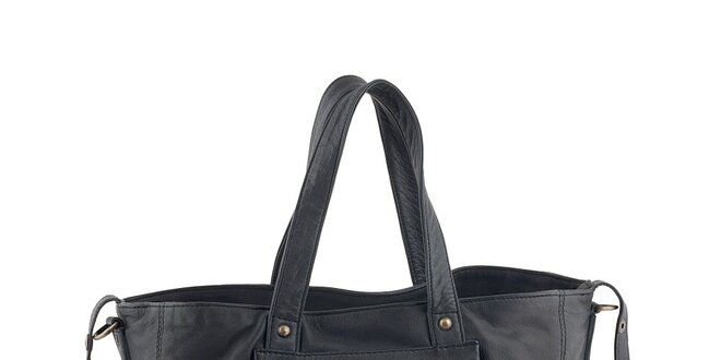 Dámská černá kabelka s kapsou Amylee