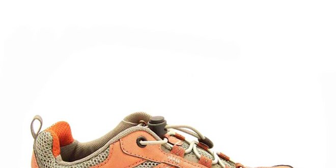 Dámská treková obuv v oranžovém provedení Numero Uno