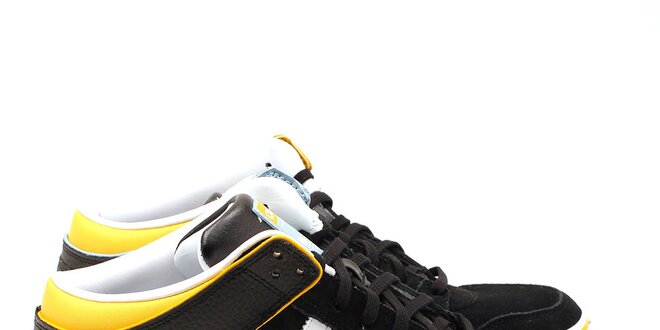Pánské černé tenisky se žlutými detaily Adidas