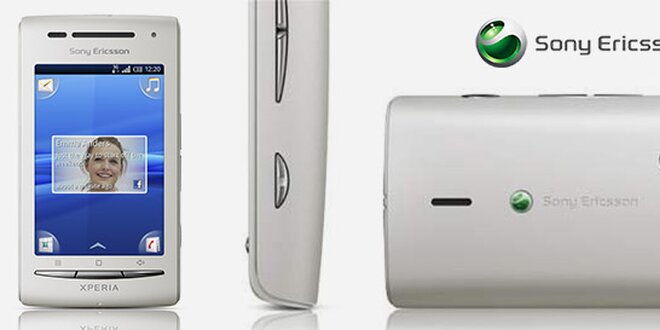 Sony Ericsson Xperia X8 white