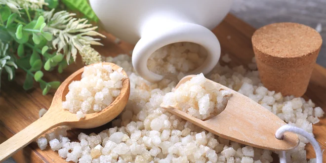 Dvojbalenia epsomskej soli do kúpeľa aj na peeling či masky