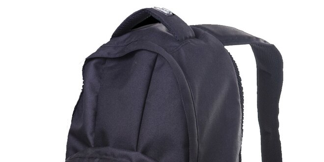 Černý batoh s potiskem na kapse Alpine Pro